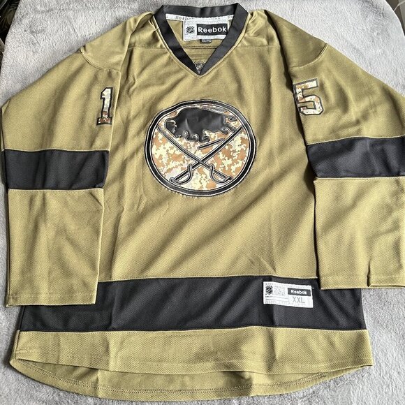 Reebok Buffalo Sabres Veterans Day Eichel jersey - Picture 1 of 3
